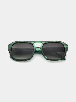 Discount A.Kjaerbede Zonnebril Kaya Green Marble Transparent