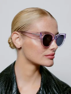 Flash Sale A.Kjaerbede Zonnebril Lilly Lavender Transparent