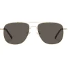Online Le Specs Zonnebril The Charmer Gold W/ Khaki Mono Lens