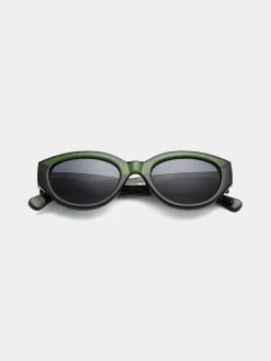 Best A.Kjaerbede Zonnebril Winnie Dark Green Transparent