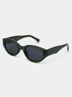 Best A.Kjaerbede Zonnebril Winnie Dark Green Transparent