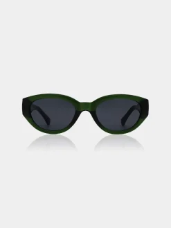 Best A.Kjaerbede Zonnebril Winnie Dark Green Transparent